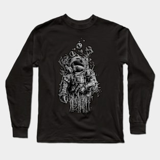 Astronaut - Digital Drawing Long Sleeve T-Shirt